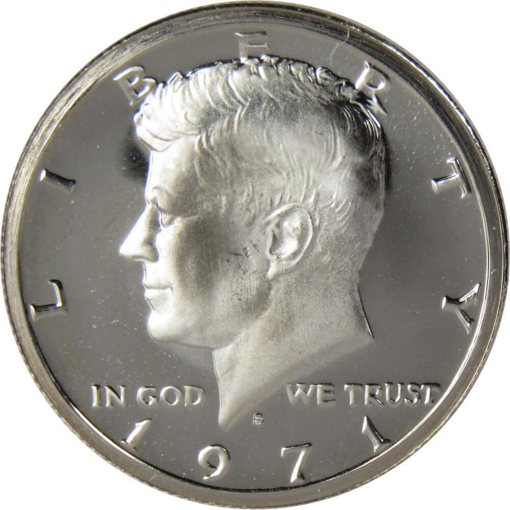 1971 S Kennedy Half Dollar Choice Proof 50c US Coin Collectible