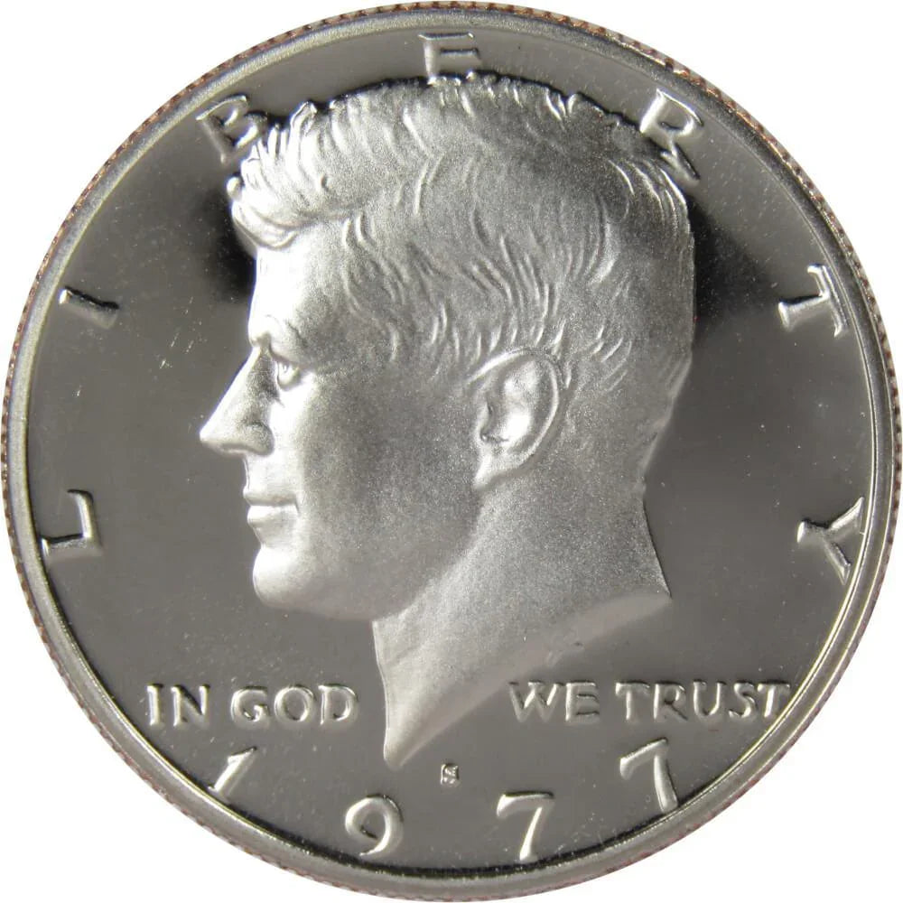 1977 S Kennedy Half Dollar Choice Proof 50c US Coin Collectible