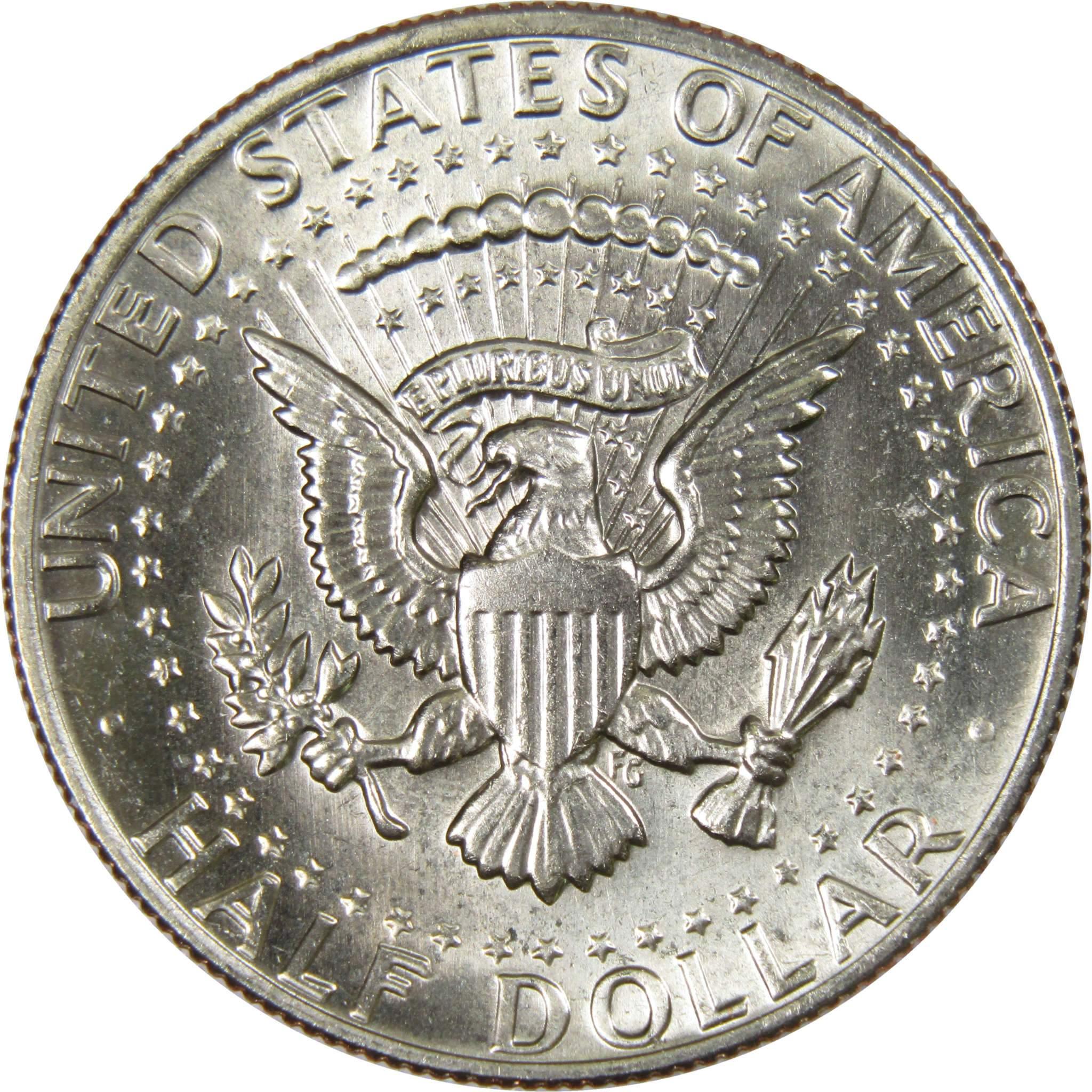 1980 D Kennedy Half Dollar BU Uncirculated Mint State 50c US Coin Collectible