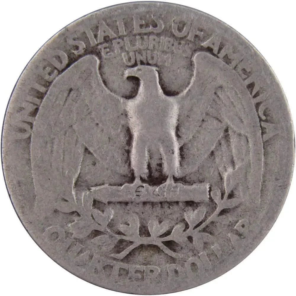 1935 Washington Quarter AG About Good 90% Silver 25c US Coin Collectible