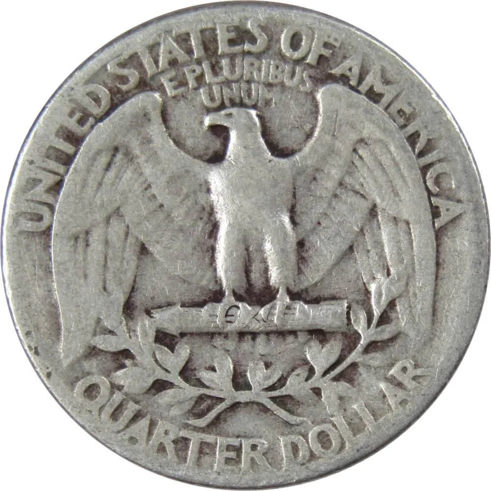 1936 Washington Quarter VG Very Good 90% Silver 25c US Coin Collectible