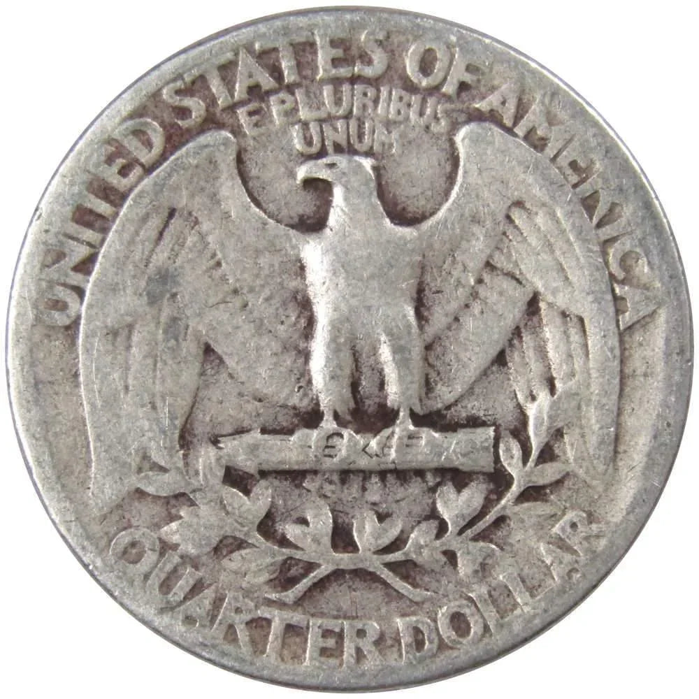 1941 Washington Quarter VG Very Good 90% Silver 25c US Coin Collectible