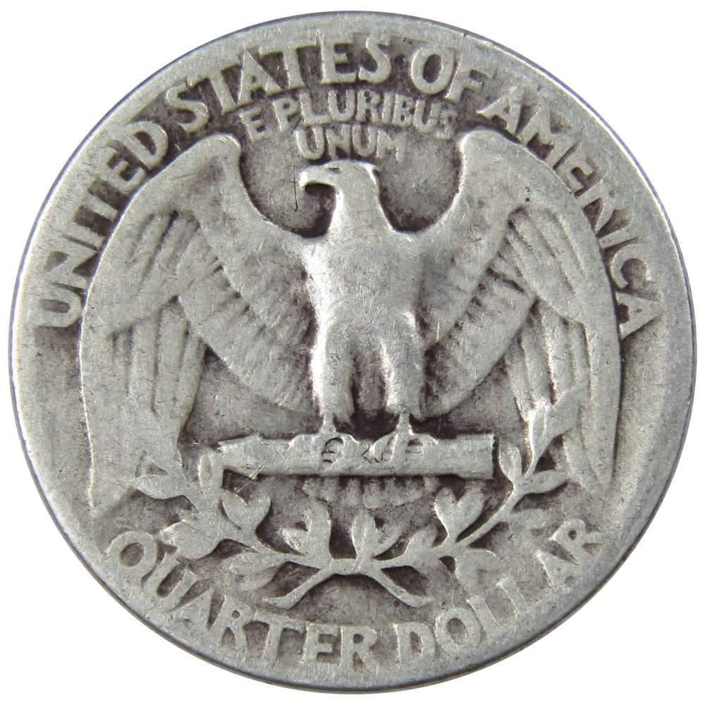 1944 Washington Quarter VG Very Good 90% Silver 25c US Coin Collectible