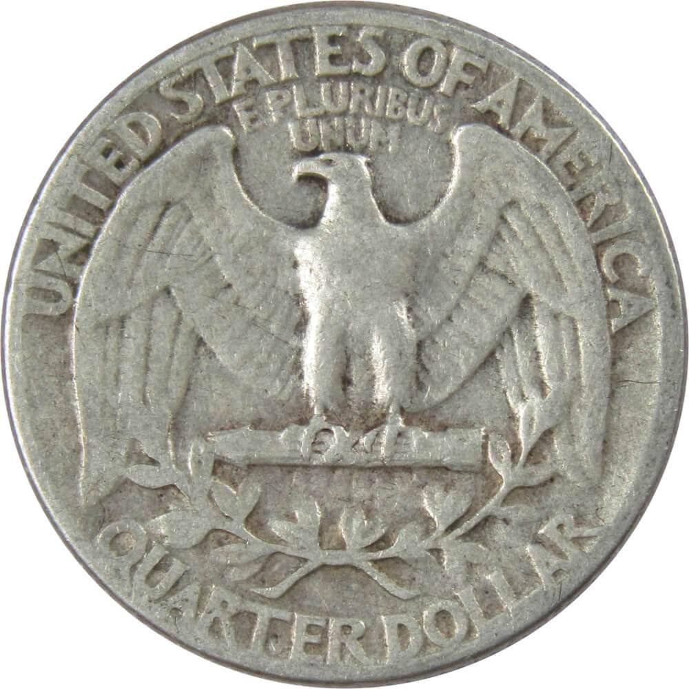 1944 Washington Quarter F Fine 90% Silver 25c US Coin Collectible