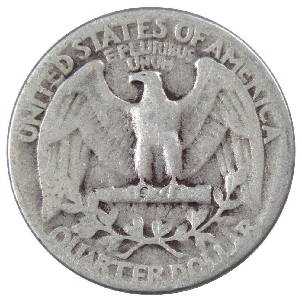 1946 Washington Quarter G Good 90% Silver 25c US Coin Collectible