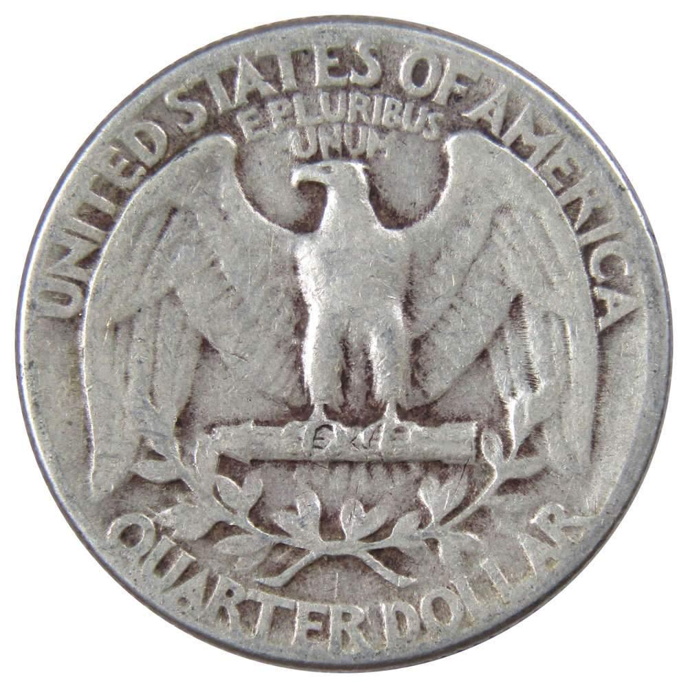 1947 Washington Quarter AG About Good 90% Silver 25c US Coin Collectible