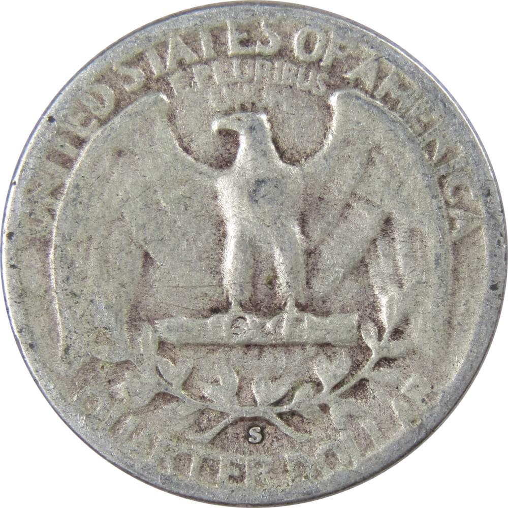 1953 S Washington Quarter VG Very Good 90% Silver 25c US Coin Collectible