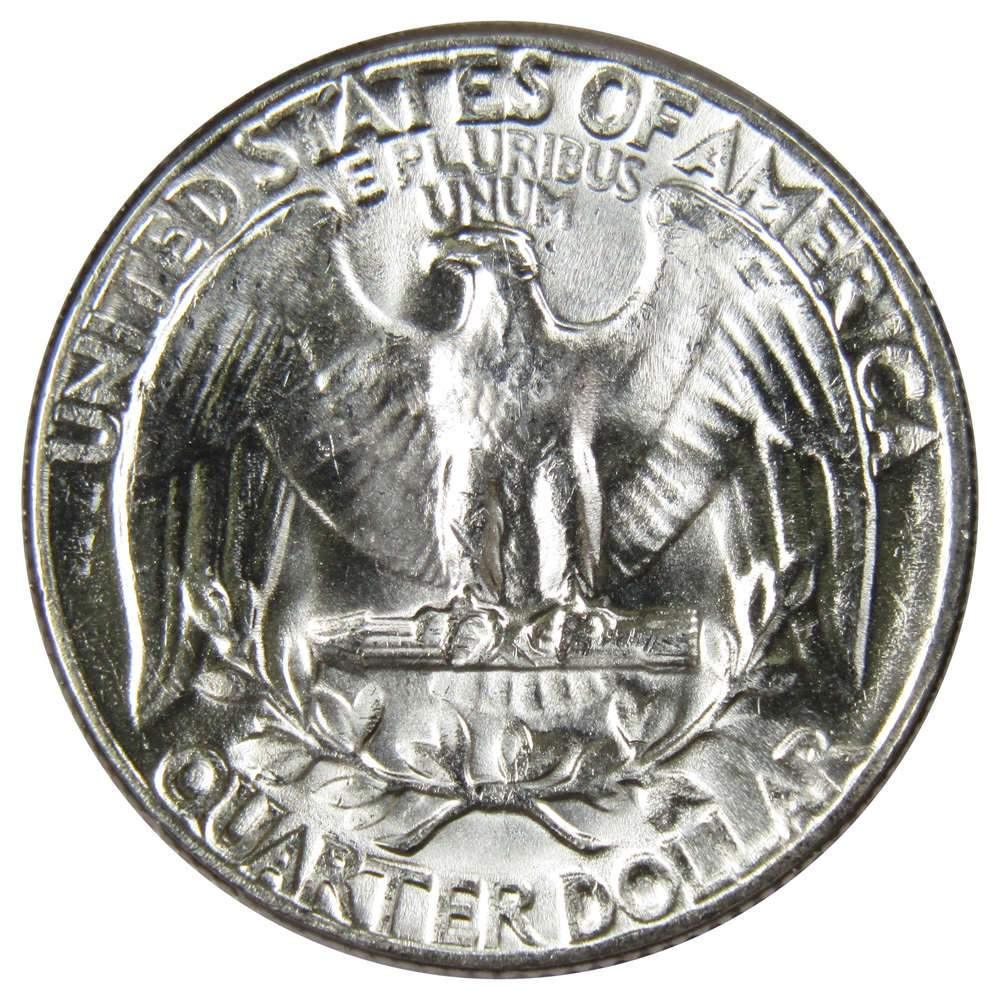 1957 Washington Quarter BU Uncirculated Mint State 90% Silver 25c US Coin