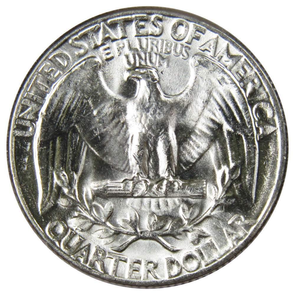1957 Washington Quarter BU Uncirculated Mint State 90% Silver 25c US Coin