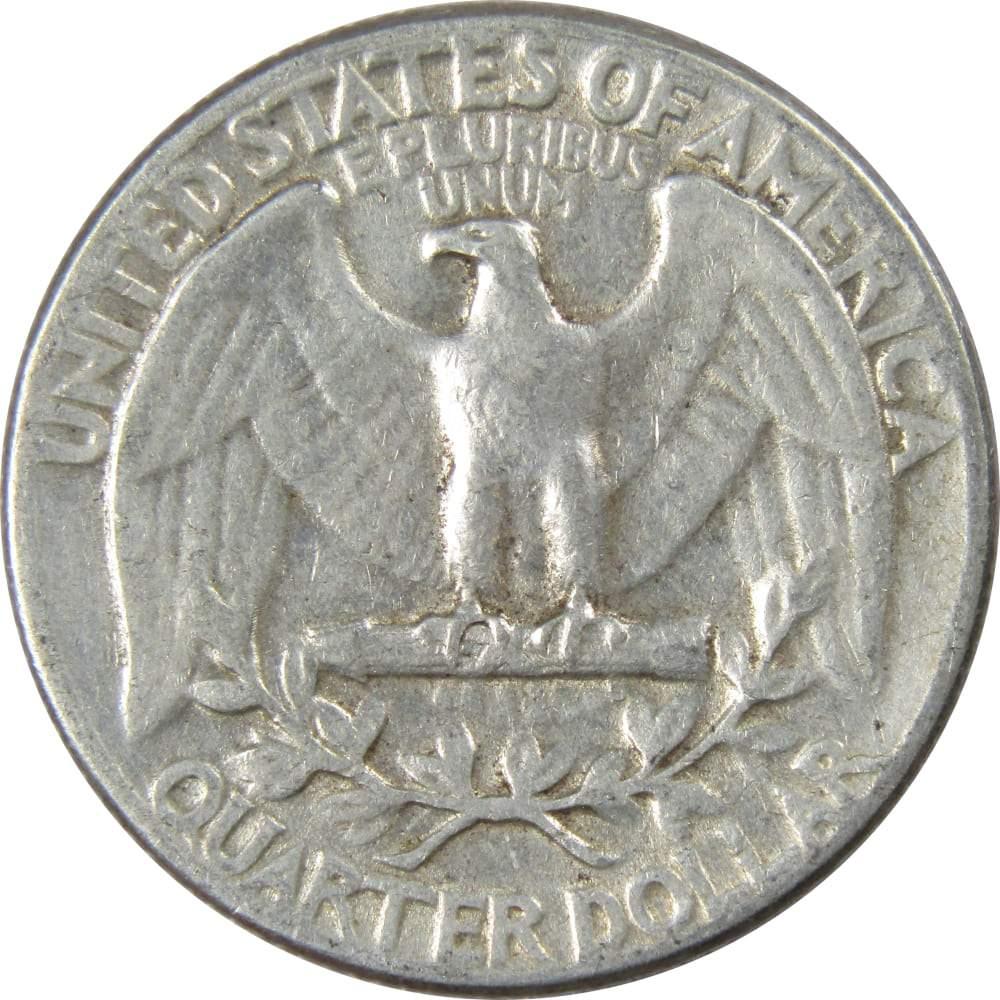 1957 Washington Quarter AG About Good 90% Silver 25c US Coin Collectible