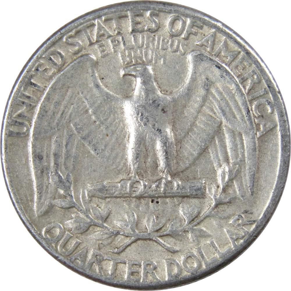 1961 Washington Quarter AG About Good 90% Silver 25c US Coin Collectible