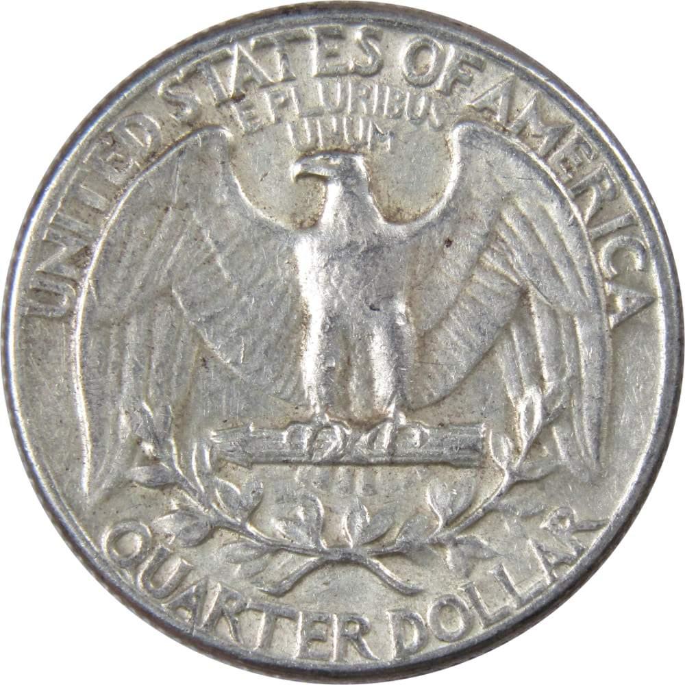 1964 Washington Quarter AG About Good 90% Silver 25c US Coin Collectible