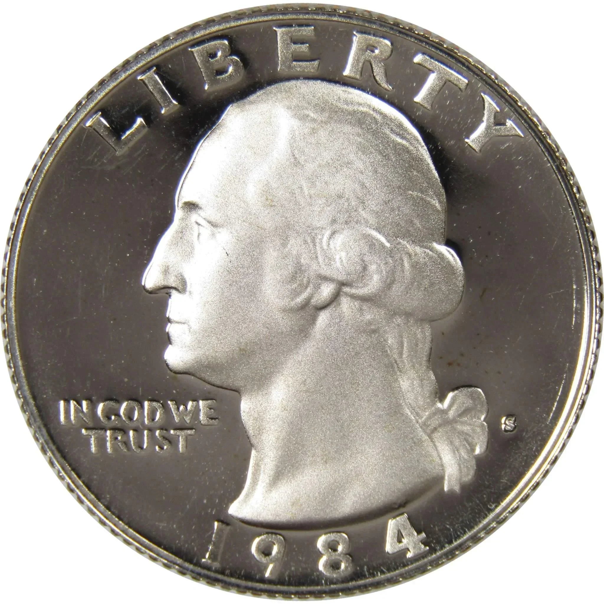 1984 S Washington Quarter Choice Proof 25c US Coin Collectible