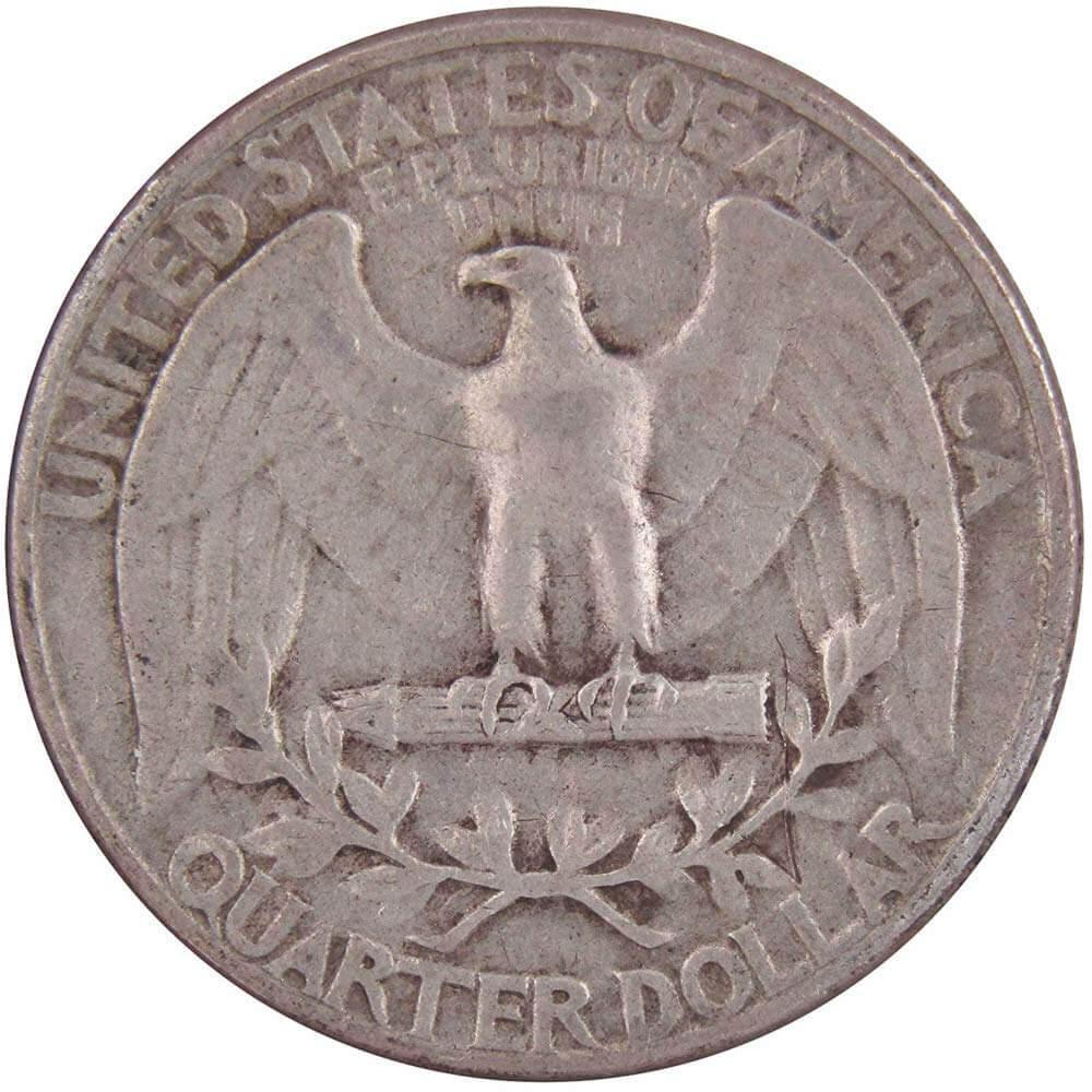 1932 Washington Quarter F Fine 90% Silver 25c US Coin Collectible