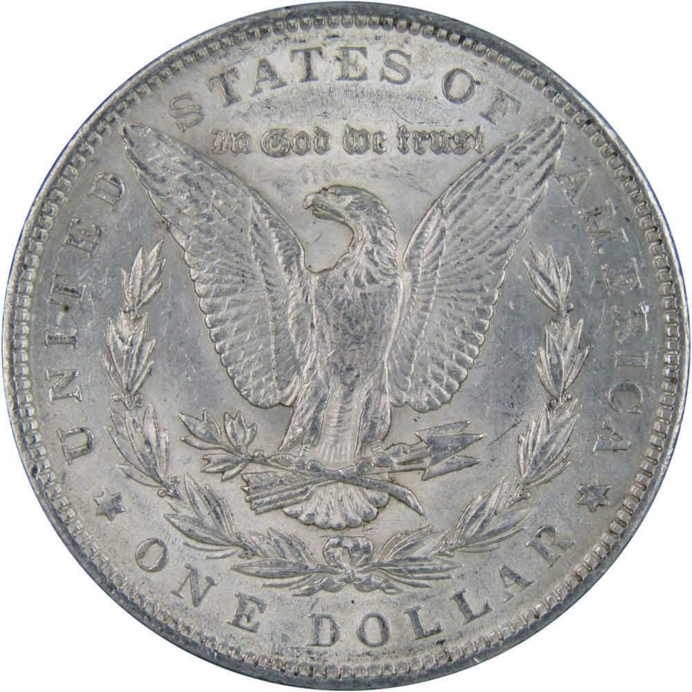 1879 Morgan Dollar AU About Uncirculated 90% Silver $1 US Coin Collectible - Morgan coin - Morgan silver dollar - Morgan silver dollar for sale - Profile Coins & Collectibles