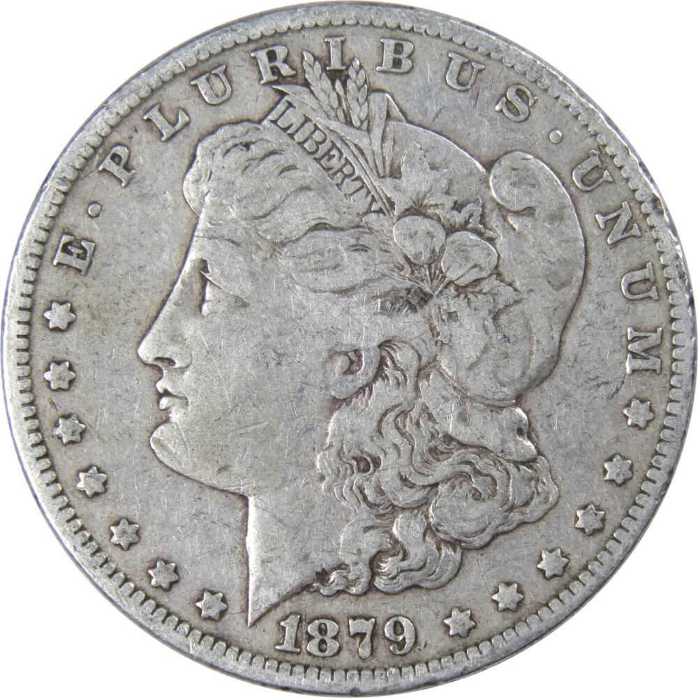 1879 O Morgan Dollar VG Very Good 90% Silver $1 US Coin Collectible - Morgan coin - Morgan silver dollar - Morgan silver dollar for sale - Profile Coins & Collectibles