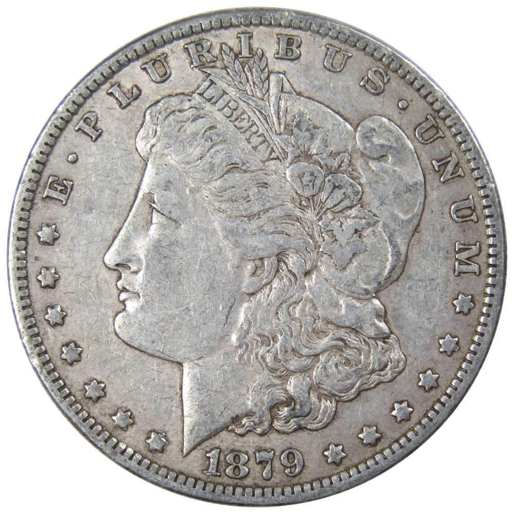 1879 O Morgan Dollar VF Very Fine 90% Silver $1 US Coin Collectible - Morgan coin - Morgan silver dollar - Morgan silver dollar for sale - Profile Coins & Collectibles