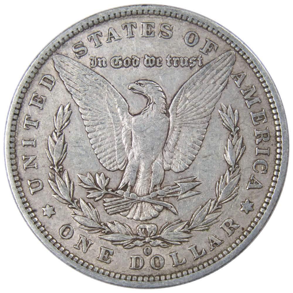 1879 O Morgan Dollar VF Very Fine 90% Silver $1 US Coin Collectible - Morgan coin - Morgan silver dollar - Morgan silver dollar for sale - Profile Coins & Collectibles