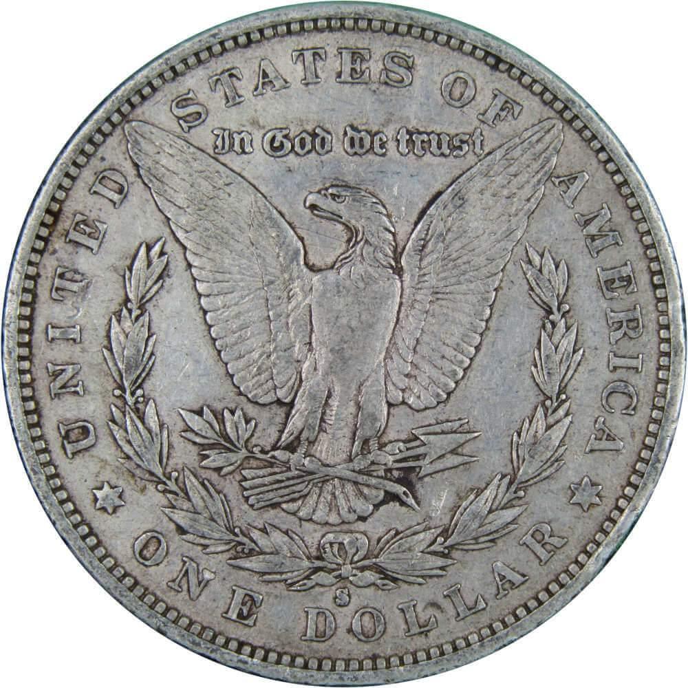 1879 S Morgan Dollar VF Very Fine 90% Silver $1 US Coin Collectible - Morgan coin - Morgan silver dollar - Morgan silver dollar for sale - Profile Coins & Collectibles