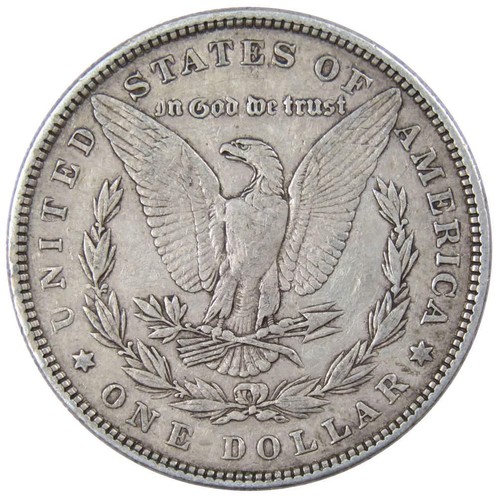 1880 Morgan Dollar VF Very Fine 90% Silver $1 US Coin Collectible - Morgan coin - Morgan silver dollar - Morgan silver dollar for sale - Profile Coins & Collectibles