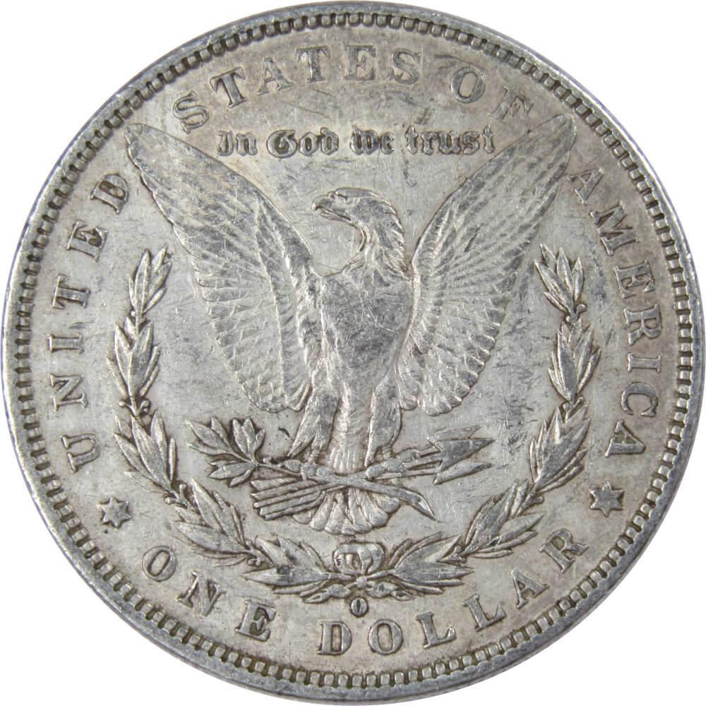 1880 O Morgan Dollar VF Very Fine 90% Silver $1 US Coin Collectible - Morgan coin - Morgan silver dollar - Morgan silver dollar for sale - Profile Coins & Collectibles