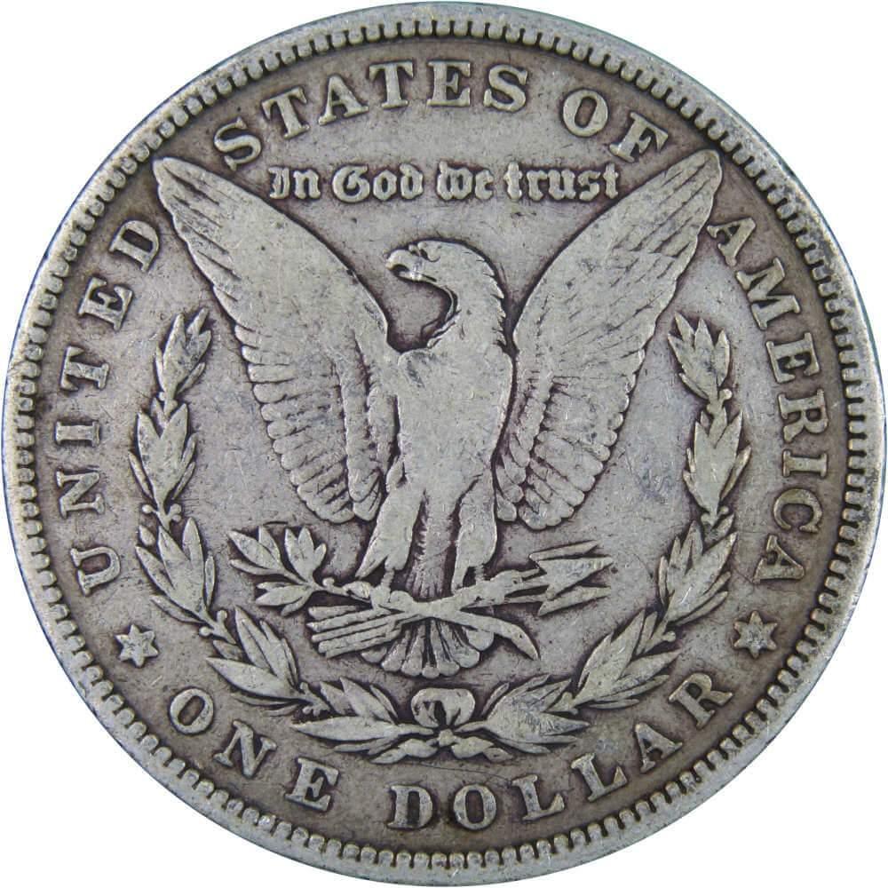 1881 Morgan Dollar VG Very Good 90% Silver $1 US Coin Collectible - Morgan coin - Morgan silver dollar - Morgan silver dollar for sale - Profile Coins & Collectibles