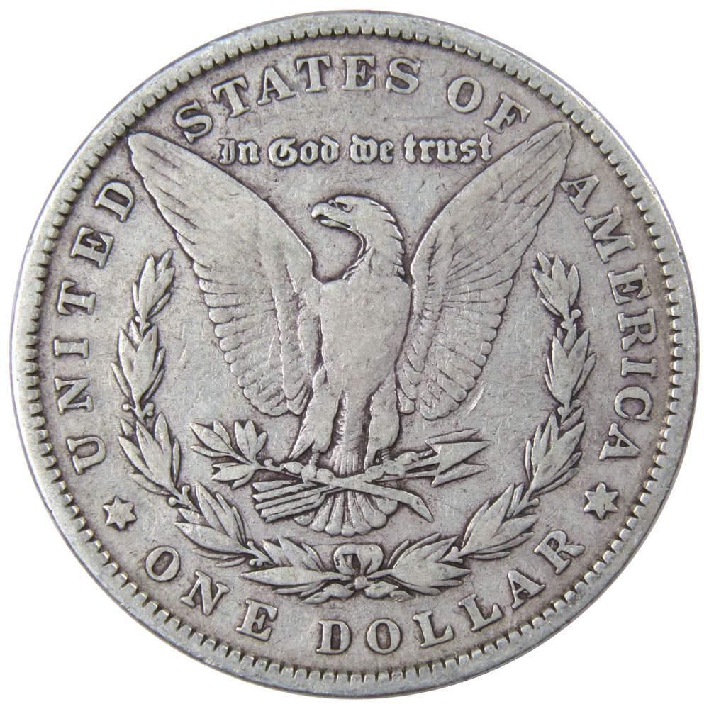 1881 Morgan Dollar F Fine 90% Silver $1 US Coin Collectible - Morgan coin - Morgan silver dollar - Morgan silver dollar for sale - Profile Coins & Collectibles