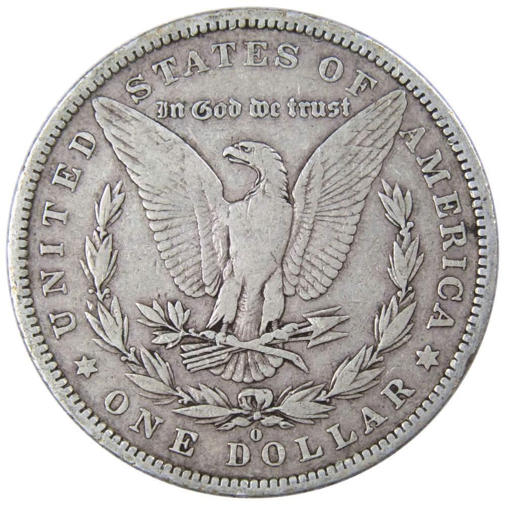 1881 O Morgan Dollar F Fine 90% Silver $1 US Coin Collectible - Morgan coin - Morgan silver dollar - Morgan silver dollar for sale - Profile Coins & Collectibles