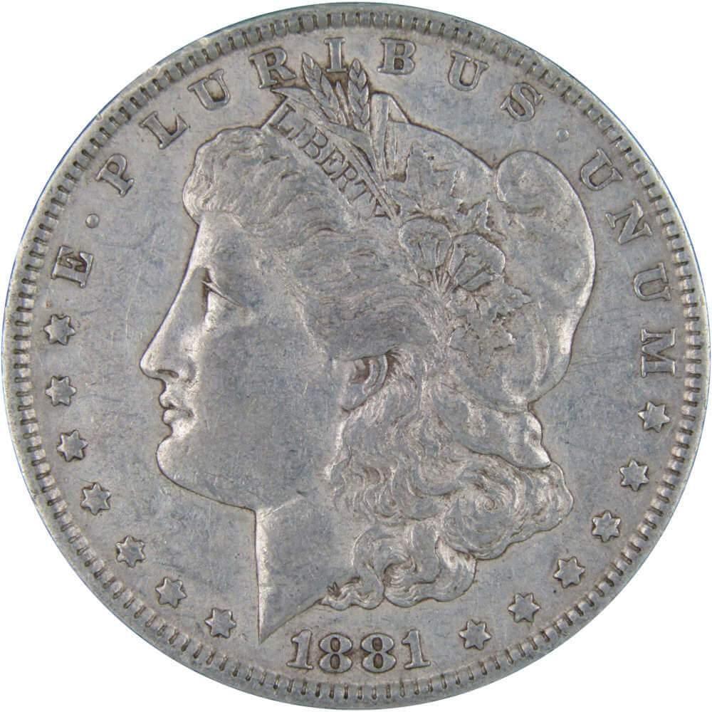 1881 O Morgan Dollar VF Very Fine 90% Silver $1 US Coin Collectible - Morgan coin - Morgan silver dollar - Morgan silver dollar for sale - Profile Coins & Collectibles