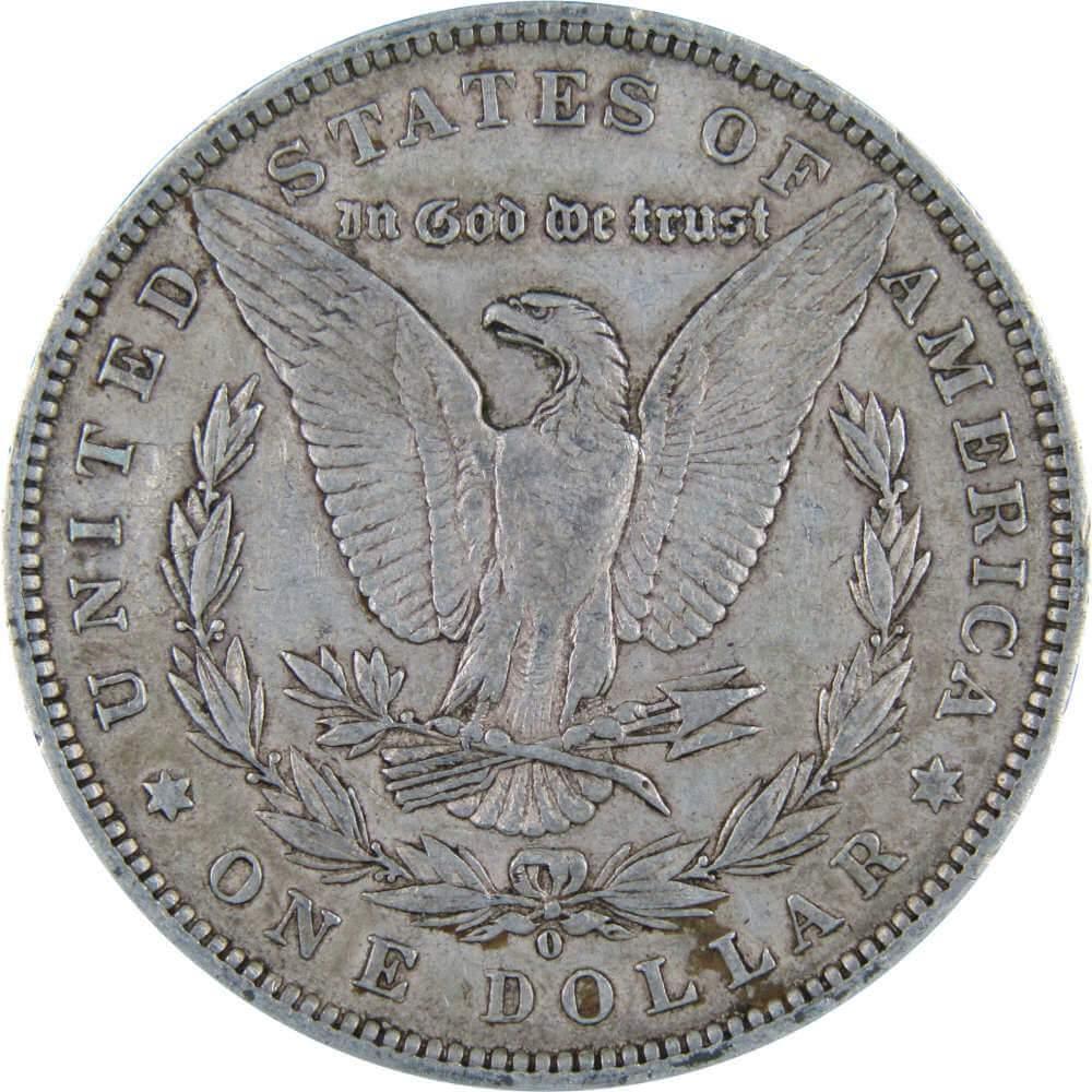 1881 O Morgan Dollar VF Very Fine 90% Silver $1 US Coin Collectible - Morgan coin - Morgan silver dollar - Morgan silver dollar for sale - Profile Coins & Collectibles