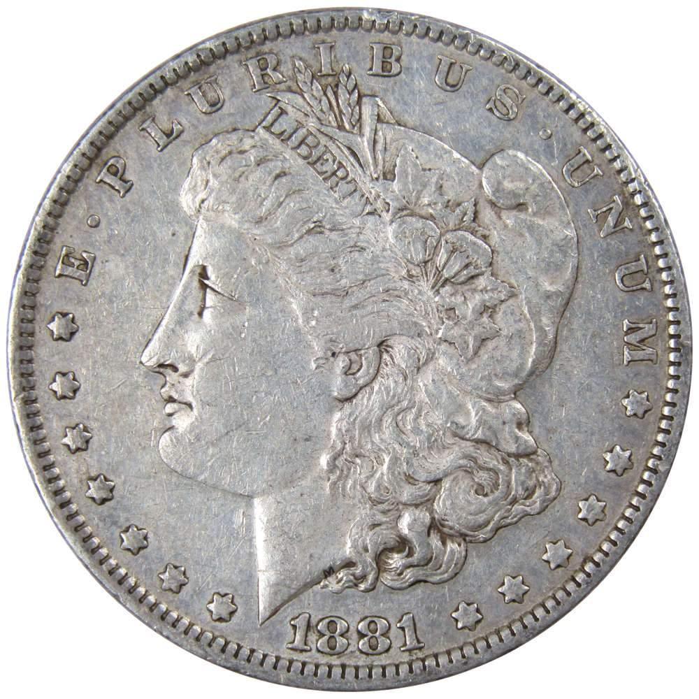 1881 O Morgan Dollar XF EF Extremely Fine 90% Silver $1 US Coin Collectible - Morgan coin - Morgan silver dollar - Morgan silver dollar for sale - Profile Coins & Collectibles