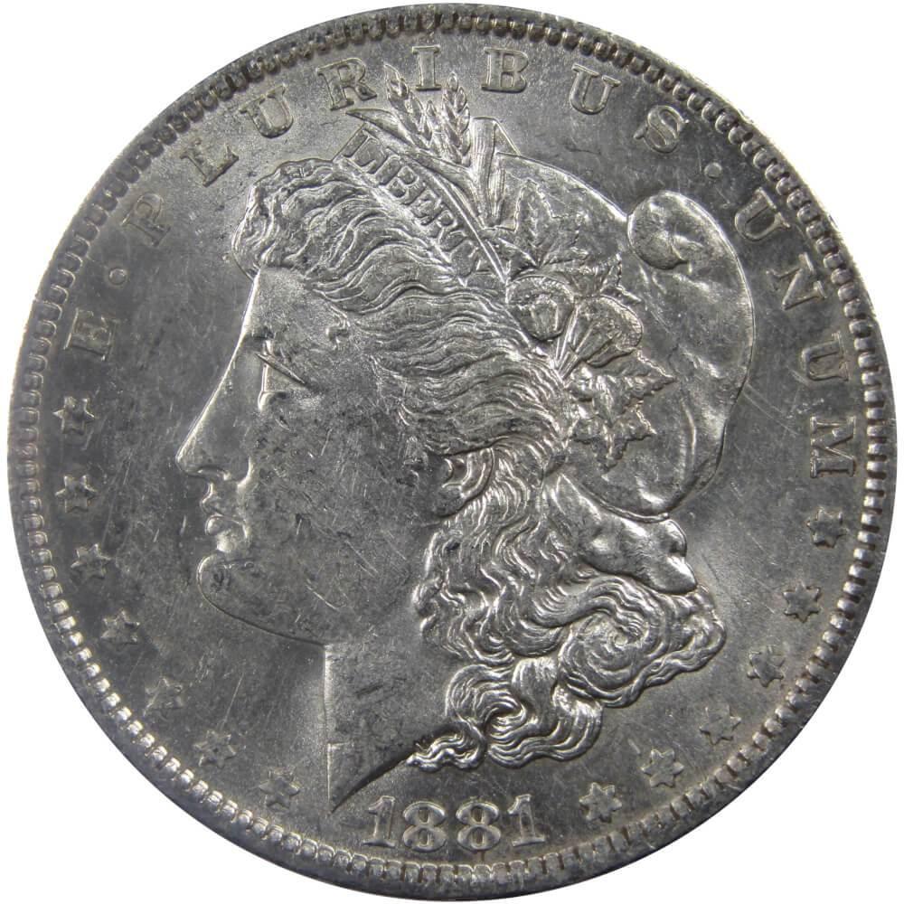 1881 O Morgan Dollar AU About Uncirculated 90% Silver $1 US Coin Collectible - Morgan coin - Morgan silver dollar - Morgan silver dollar for sale - Profile Coins & Collectibles