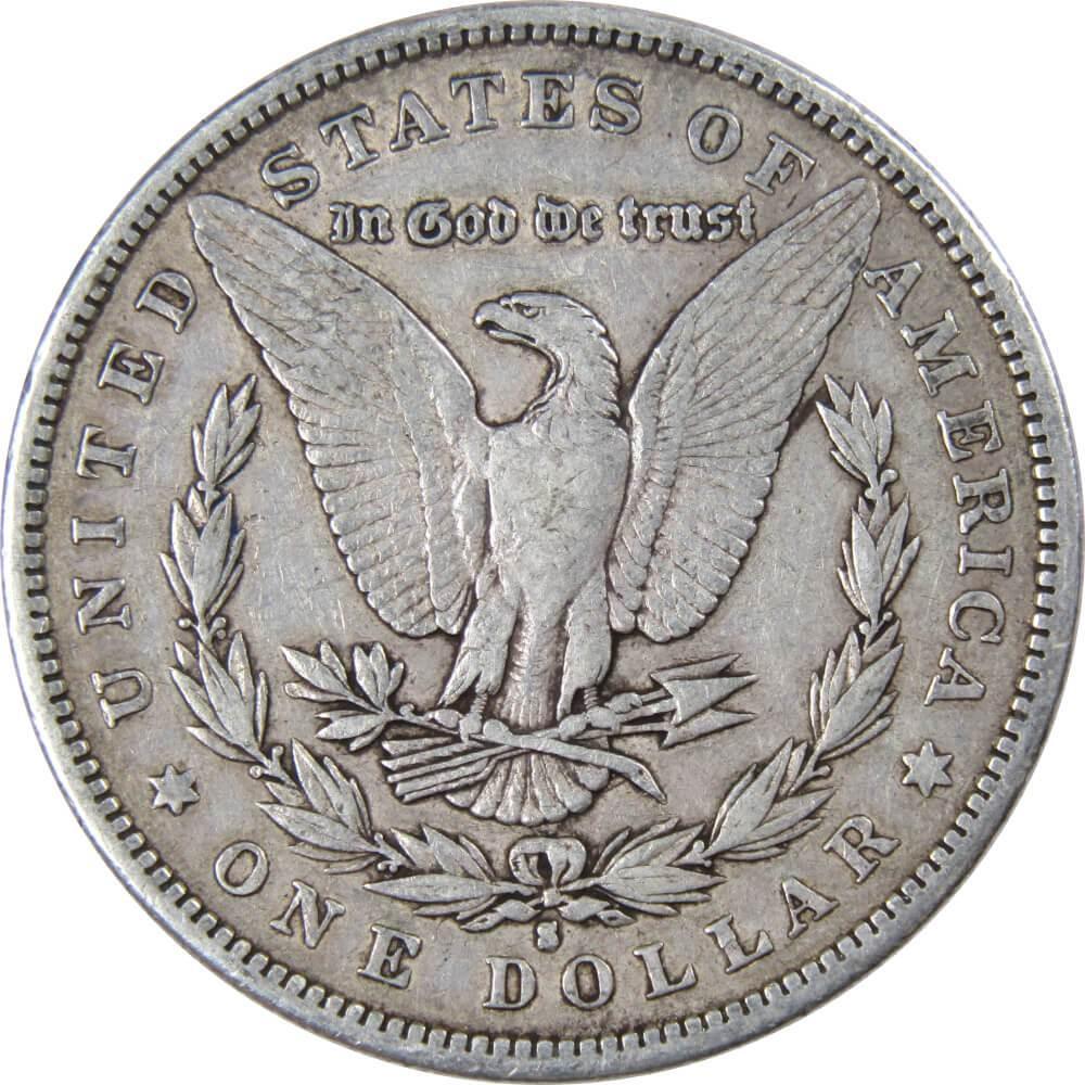 1881 S Morgan Dollar VF Very Fine 90% Silver $1 US Coin Collectible - Morgan coin - Morgan silver dollar - Morgan silver dollar for sale - Profile Coins & Collectibles