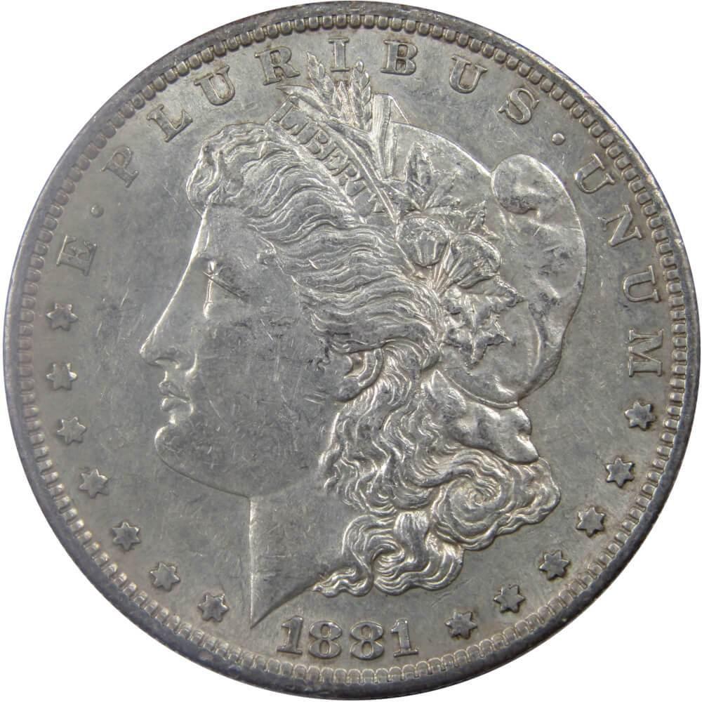 1881 S Morgan Dollar XF EF Extremely Fine 90% Silver $1 US Coin Collectible - Morgan coin - Morgan silver dollar - Morgan silver dollar for sale - Profile Coins & Collectibles