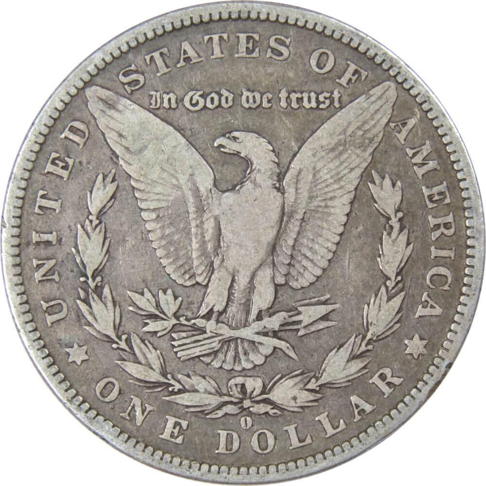 1882 O Morgan Dollar VG Very Good 90% Silver $1 US Coin Collectible - Morgan coin - Morgan silver dollar - Morgan silver dollar for sale - Profile Coins & Collectibles