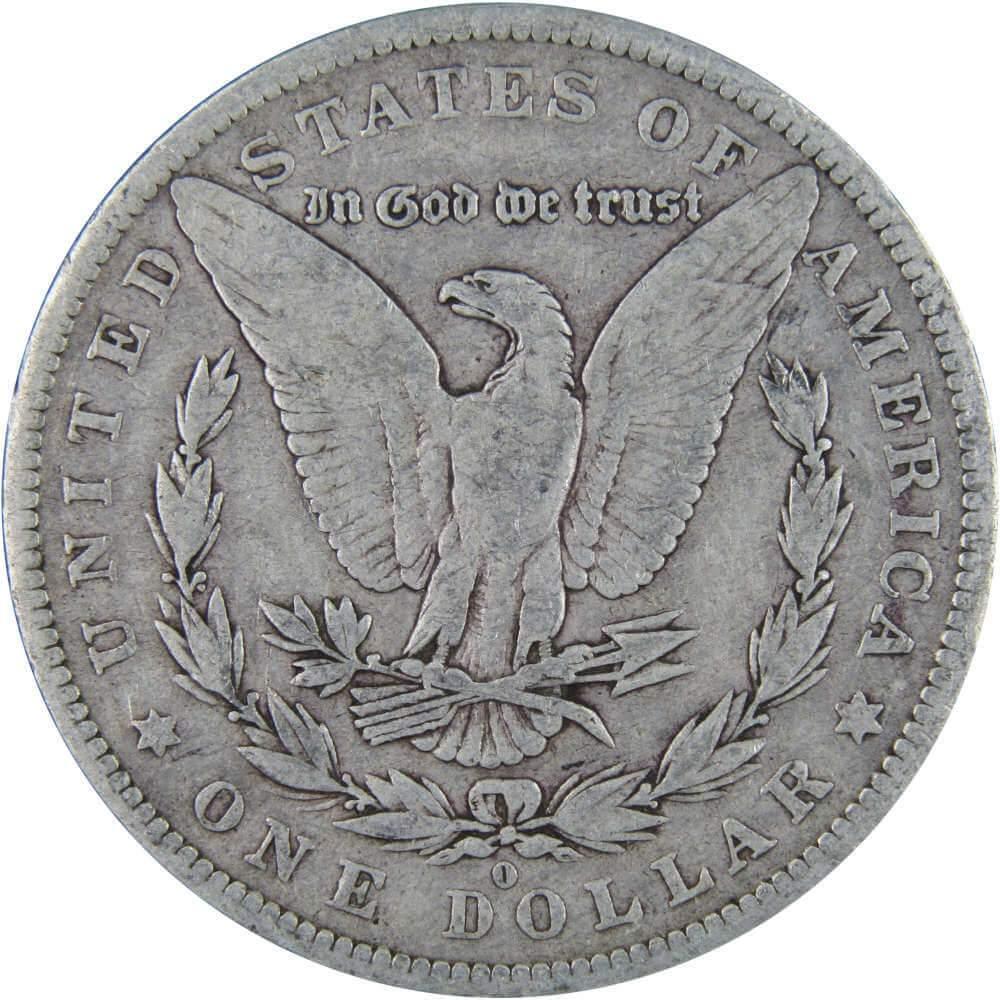 1882 O Morgan Dollar F Fine 90% Silver $1 US Coin Collectible - Morgan coin - Morgan silver dollar - Morgan silver dollar for sale - Profile Coins & Collectibles