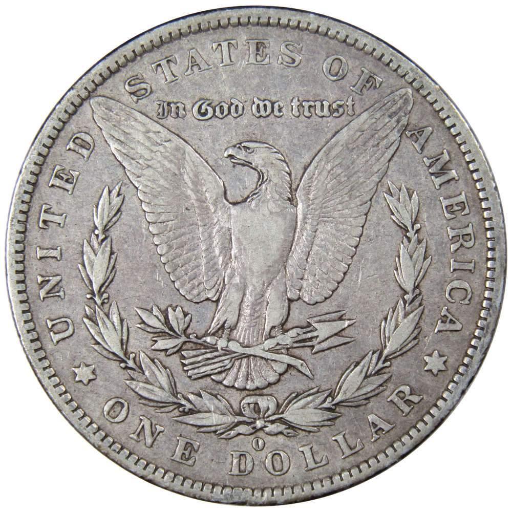 1882 O Morgan Dollar VF Very Fine 90% Silver $1 US Coin Collectible - Morgan coin - Morgan silver dollar - Morgan silver dollar for sale - Profile Coins & Collectibles