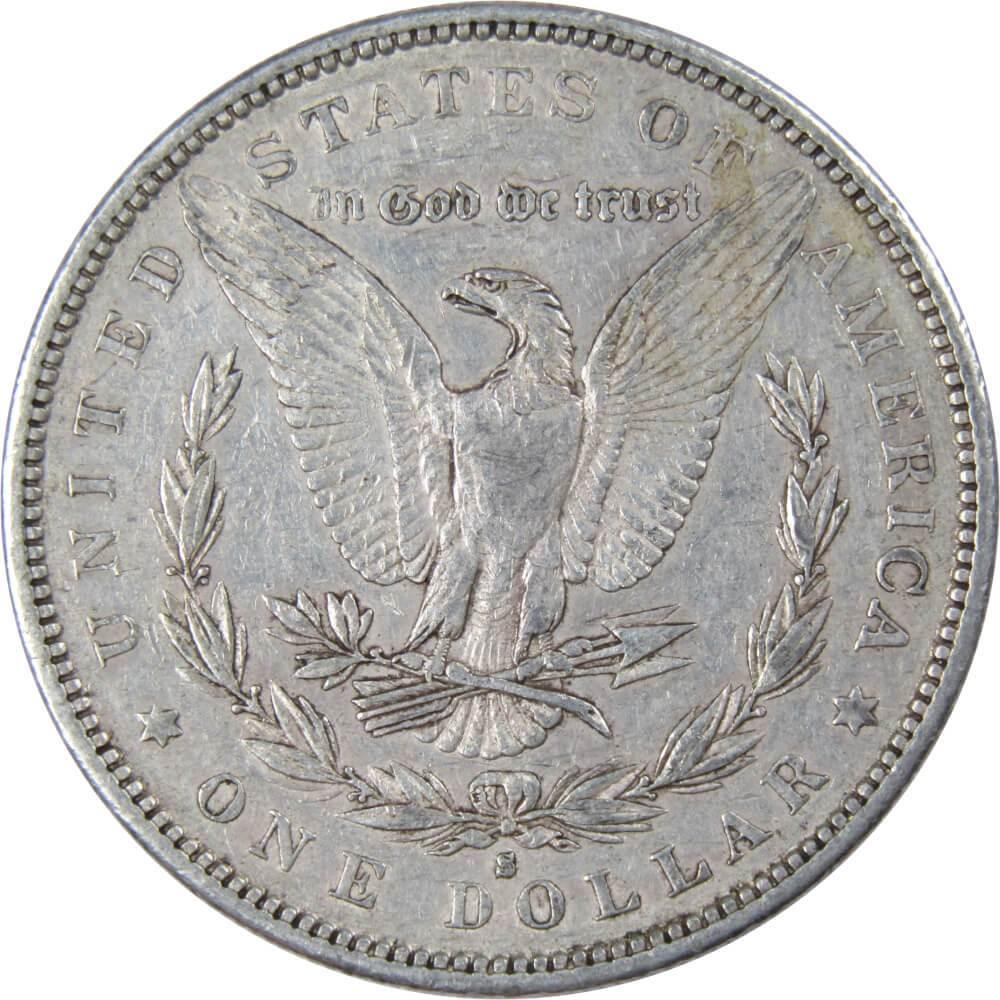1882 S Morgan Dollar VF Very Fine 90% Silver $1 US Coin Collectible - Morgan coin - Morgan silver dollar - Morgan silver dollar for sale - Profile Coins & Collectibles