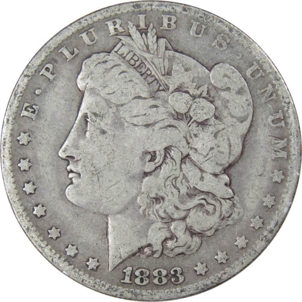 1883 O Morgan Dollar VG Very Good 90% Silver $1 US Coin Collectible - Morgan coin - Morgan silver dollar - Morgan silver dollar for sale - Profile Coins & Collectibles