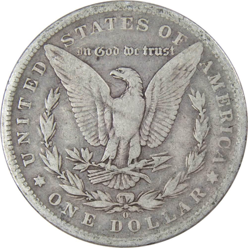 1883 O Morgan Dollar VG Very Good 90% Silver $1 US Coin Collectible - Morgan coin - Morgan silver dollar - Morgan silver dollar for sale - Profile Coins & Collectibles
