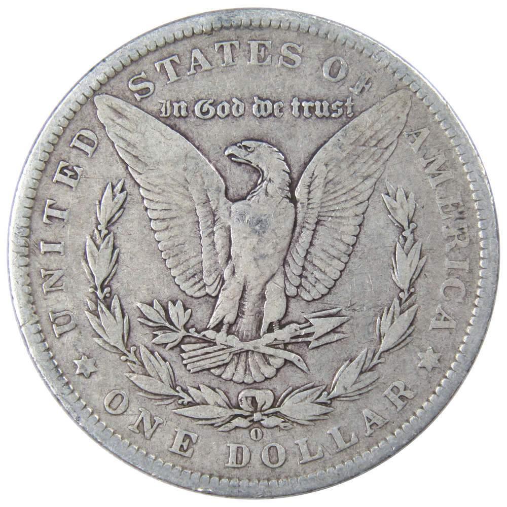 1883 O Morgan Dollar F Fine 90% Silver $1 US Coin Collectible - Morgan coin - Morgan silver dollar - Morgan silver dollar for sale - Profile Coins & Collectibles