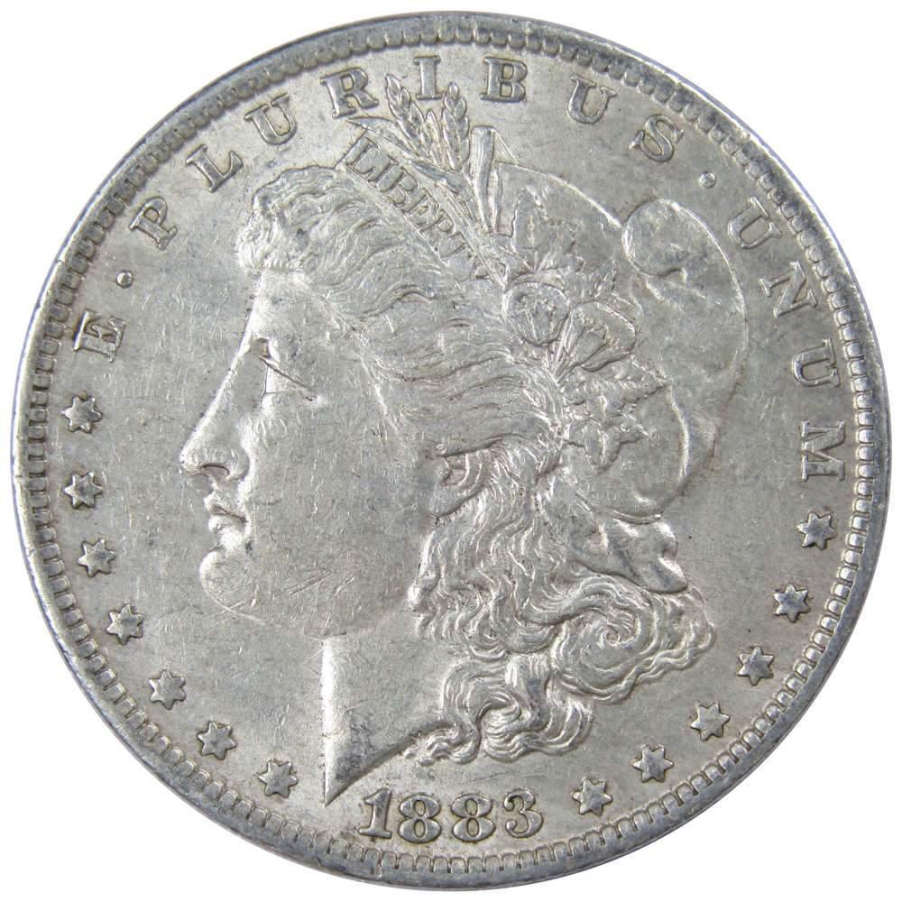 1883 O Morgan Dollar AU About Uncirculated 90% Silver $1 US Coin Collectible - Morgan coin - Morgan silver dollar - Morgan silver dollar for sale - Profile Coins & Collectibles