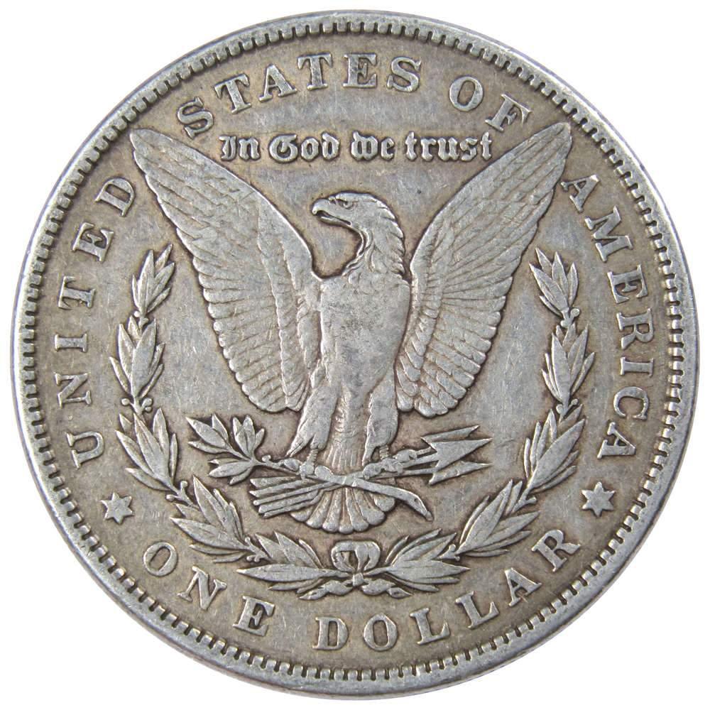 1884 Morgan Dollar VF Very Fine 90% Silver $1 US Coin Collectible - Morgan coin - Morgan silver dollar - Morgan silver dollar for sale - Profile Coins & Collectibles