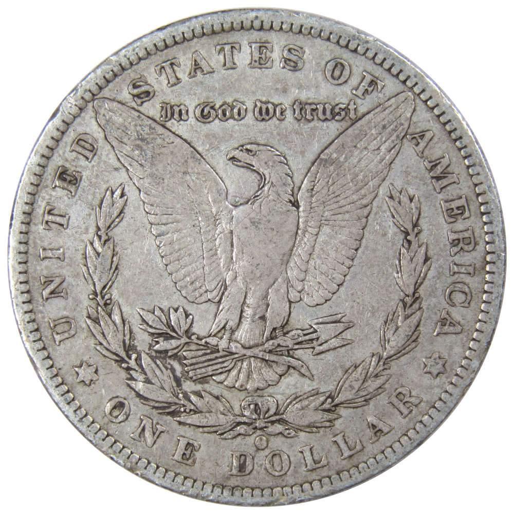 1884 O Morgan Dollar VF Very Fine 90% Silver $1 US Coin Collectible - Morgan coin - Morgan silver dollar - Morgan silver dollar for sale - Profile Coins & Collectibles