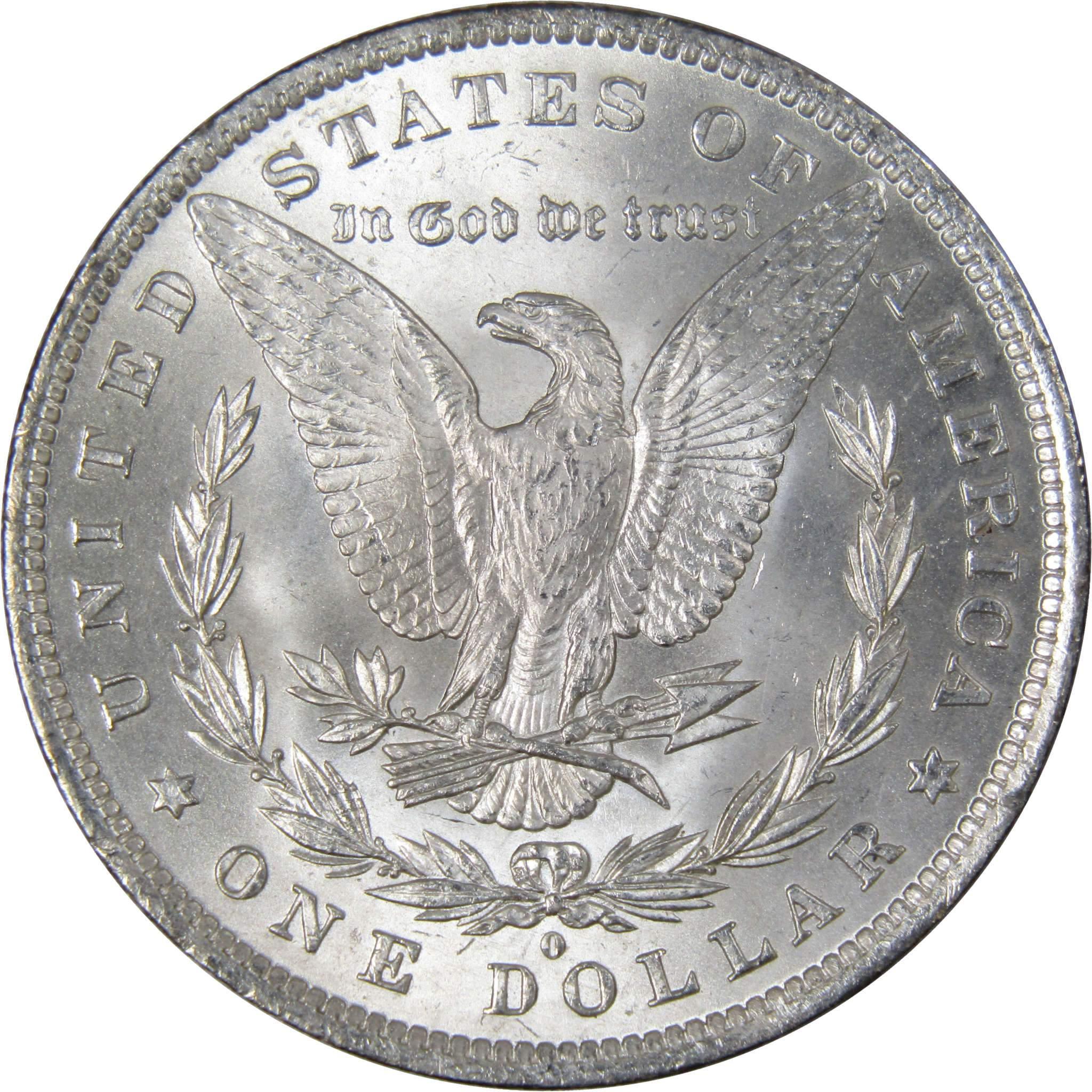 1884 O Morgan Dollar BU Very Choice Uncirculated Mint State 90% Silver $1 Coin - Morgan coin - Morgan silver dollar - Morgan silver dollar for sale - Profile Coins & Collectibles