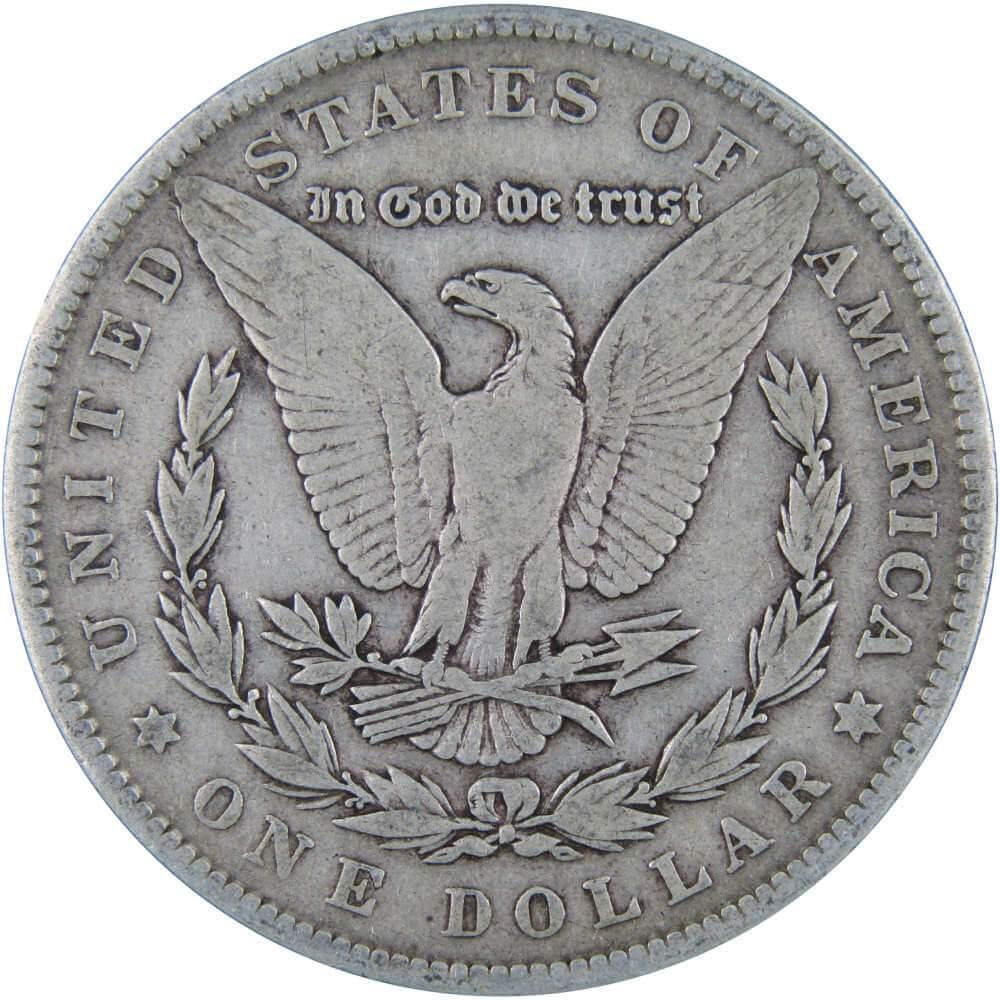 1885 Morgan Dollar VG Very Good 90% Silver $1 US Coin Collectible - Morgan coin - Morgan silver dollar - Morgan silver dollar for sale - Profile Coins & Collectibles