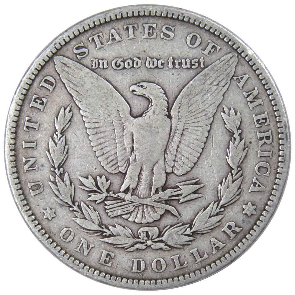 1885 Morgan Dollar F Fine 90% Silver $1 US Coin Collectible - Morgan coin - Morgan silver dollar - Morgan silver dollar for sale - Profile Coins & Collectibles