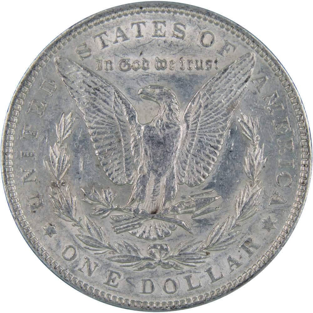 1885 Morgan Dollar AU About Uncirculated 90% Silver $1 US Coin Collectible - Morgan coin - Morgan silver dollar - Morgan silver dollar for sale - Profile Coins & Collectibles