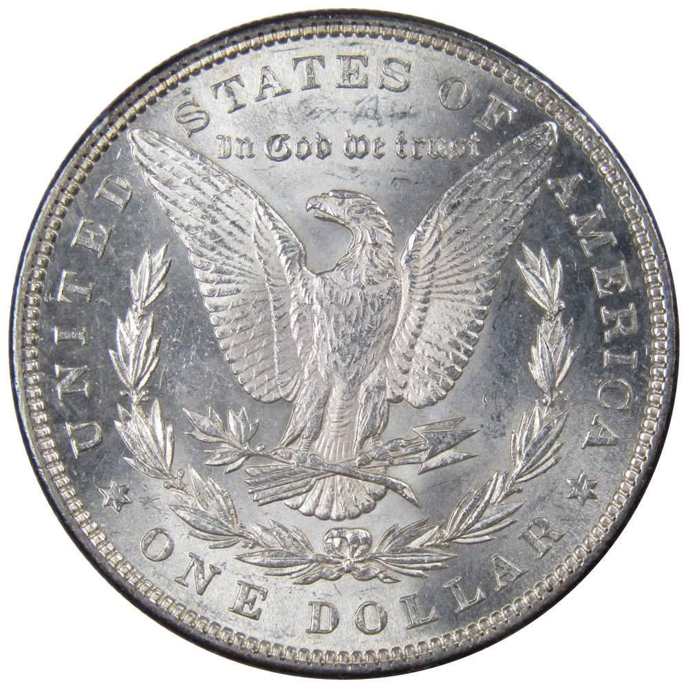 1885 Morgan Dollar Choice About Uncirculated 90% Silver $1 US Coin Collectible - Morgan coin - Morgan silver dollar - Morgan silver dollar for sale - Profile Coins & Collectibles