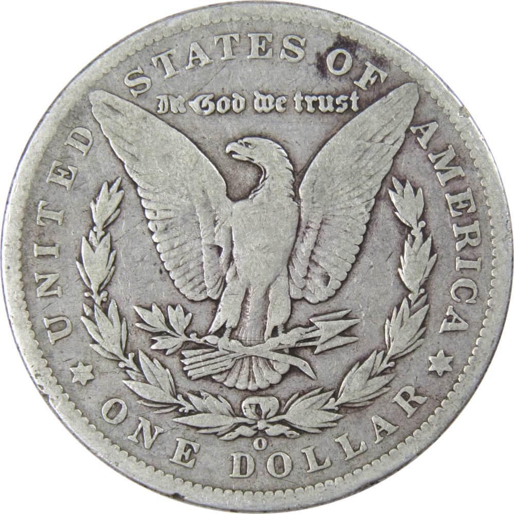 1885 O Morgan Dollar VG Very Good 90% Silver $1 US Coin Collectible - Morgan coin - Morgan silver dollar - Morgan silver dollar for sale - Profile Coins & Collectibles